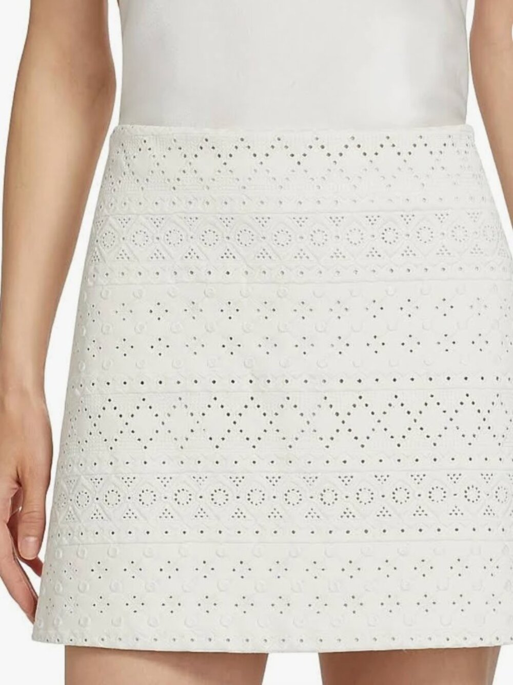 A&O Riley Embroidered Mini Skirt - Picture 5 of 10